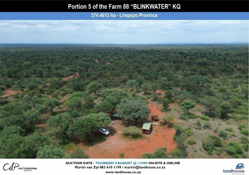 LANDHOUSE PROPERTIES -" Blinkwater" - PROPERTY ON AUCTION