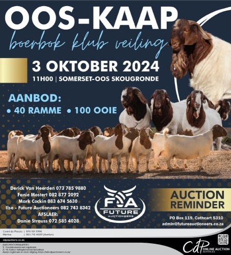 SOMERSET OOS BOERGOAT AUCTION