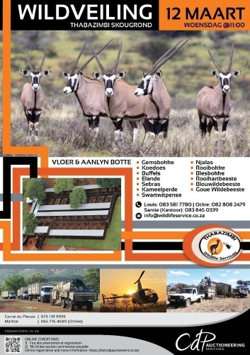 THABAZIMBI WILDLIFE SERVICES WILDVEILING