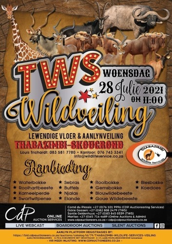 THABAZIMBI WILDLIFE SERVICES VEILING