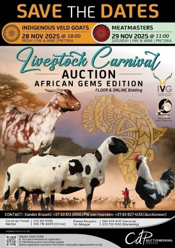 LIVESTOCK CARNIVAL AUCTION: AFRICAN GEMS EDITION