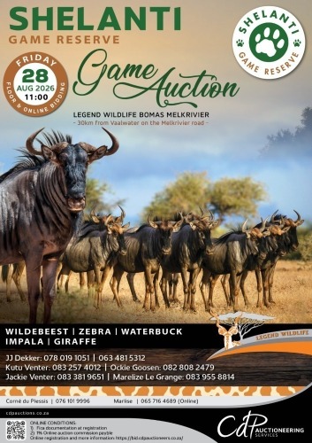 SHELANTI GAME RESERVE AUCTION