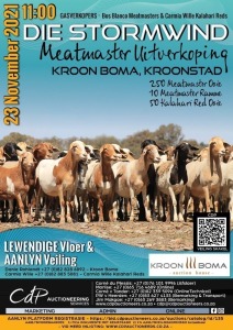 STORMWIND MEATMASTER UITVERKOPING - Kroon Boma Kroonstad