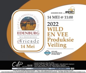 WILD EN VEE PRODUKSIEVEILING - EDENBURG WILDBOERDERY