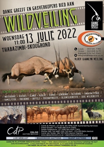 THABAZIMBI WILDLIFE SERVICES WILDVEILING