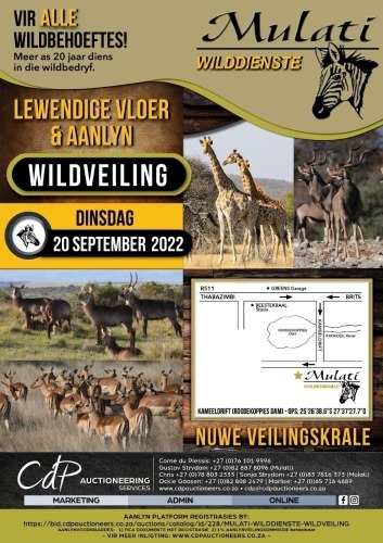 MULATI WILDDIENSTE - WILDVEILING