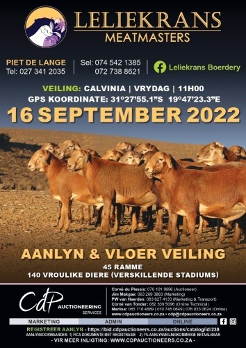 LELIEKRANS MEATMASTER VEILING