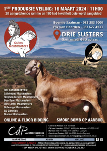 OCHRE MEATMASTER PRODUCTION AUCTION - Three Sisters