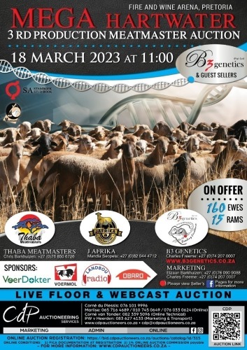MEGA HARTWATER MEATMASTERS AUCTION 