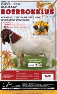 OOSKAAP BOERBOKKLUB VEILING