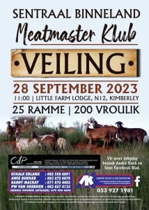 MEATMASTER KLUB VEILING