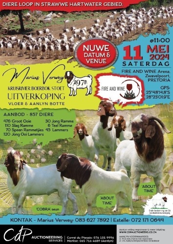 MARIUS VERWEY - KRUISRIVIER BOERBOK UITVERKOPING @ FIRE AND WINE