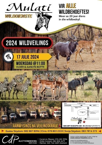 MULATI WILDDIENSTE - WILDVEILING