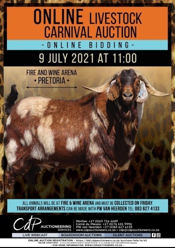 INDIGENOUS LIVESTOCK CARNIVAL AUCTION  - ONLY ONLINE