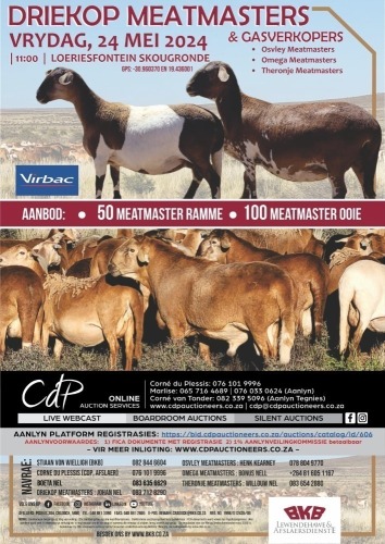 3-KOP MEATMASTER VEILING