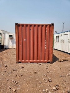 1 - ITEM Container Storage 6M with Contents damaged tyres and rims - Condition Fair