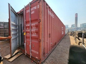 1 - ITEM Container Storage 12M Empty. Condition Fare