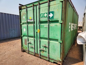 1 - ITEM Container Storage 6M Empty. Condition Fare