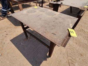 1 - ITEM Bench Work, Steel 1,2m long x ,8m wide x,85m high