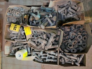 338.7kg Bolts, washers, nuts Galvinised - 
M30 & M36