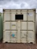 1 - ITEM Container Storage 12M Empty, 2 side doors fitted,Condition Fair
