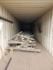 1 - ITEM Container Storage 12M with content , no side doors fitted,407 x T pice cable trunking inside to be sold with the container,Condition Fair - 2