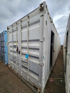 1 - ITEM Container Storage 12M Empty, 2 side doors fitted,Condition Fair