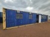 1 - ITEM Container Storage 12M Empty, 1 side doors fitted,Condition Fair - 2