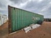 1 - ITEM Container Storage 12M with content , side door missing,3582 x Flouresent light boxes inside container to be sold with the container,Condition Fair - 3