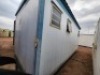 1 - ITEM Park Home restroom, 6m x 2,5m.One door missing.Splitted in 3 x compartments.Left compartment fitted with 2 x toilets,2 x hand baisins,2 x urinals.Middle compartment fitted with 1 x toilet and 1 x hand basin. Right and side compartment fitted w - 2