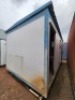 1 - ITEM Park Home restroom, 6m x 2,5m.One door missing.Splitted in 3 x compartments.Left compartment fitted with 2 x toilets,2 x hand baisins,2 x urinals.Middle compartment fitted with 1 x toilet and 1 x hand basin. Right and side compartment fitted w - 4