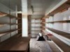 1 - ITEM Container Storage 6m with content , Furniture inside container - 2 x desks & 3 shelves,inside to be sold with the container,Condition Fair - 3