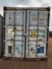 1 - ITEM Container Storage 12M Empty, 1x side door fitted,door missing,Condition Fair