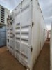 1 - ITEM Container Storage 12M with content , 1 x side door fitted,Furniture inside container - 4 x desks & 15 chairs,content inside to be sold with the container,Condition Fair - 2