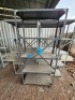 5 - ITEMS Shelf steel grey .9m Long x .4m wide x 1.9m high