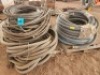 8 - ITEMS 2 x Rubber Hydraulic hose with flange Blue 2" 1305 PSI
2 x Rubber hydraulic hose with flange Black 2" 580PSI
4 x Rubber hose with flange Black 1"