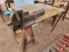 1 - ITEM Bench Work, Steel 1m long x .94m wide x .84m high complete with 1 x vice. - 2
