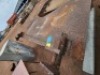 1 - ITEM Bench Work, Steel 2.5m long x 1,2m wide x .9m high complete with 2 x vices. - 2