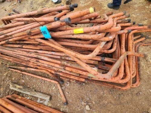 100 - ITEMS Piping Boiler 44mm OD x 5mm Wall thickness various lenghts
