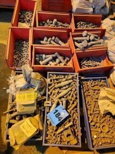 244kg Bolts, nuts & washers
M12, M16, M32
Galvanised