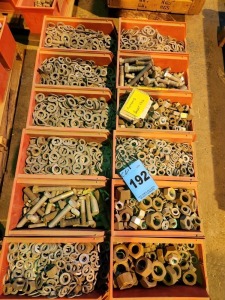 267kg Bolts, nuts & washers
M20, M24
Galvanised