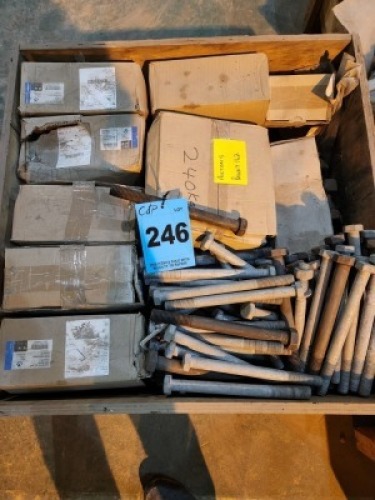 240kg Bolts & nuts M36Mild Steel