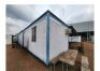 1 - ITEM Park Home 6m x 2,5m with content,Furniture inside container - 1 x desk, 1 x consertina cabinet, 1 coffee table. Condition good - 2