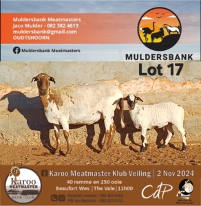 1+1X MEATMASTER EWE MULDERSBANK MEATMASTERS