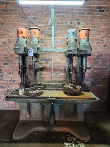 4 Spindle Column Drilling Machine - Alfred Herbert