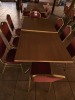 Dinning Tables x 2 with Chairs x 8