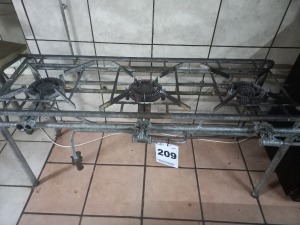 Gas burner 3 plate