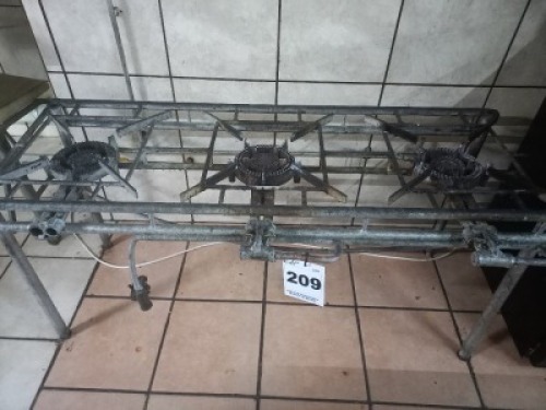 Gas burner 3 plate