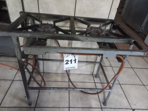 Gas Burner two Plates