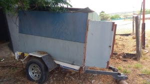 Trailer with Water Tank